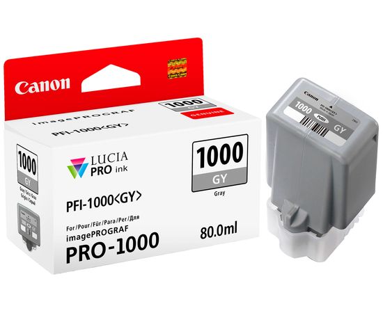  Картридж струйный Canon PFI-1000 GY 0552C001 серый для Canon Pixma MG5740/MG6840/MG7740 