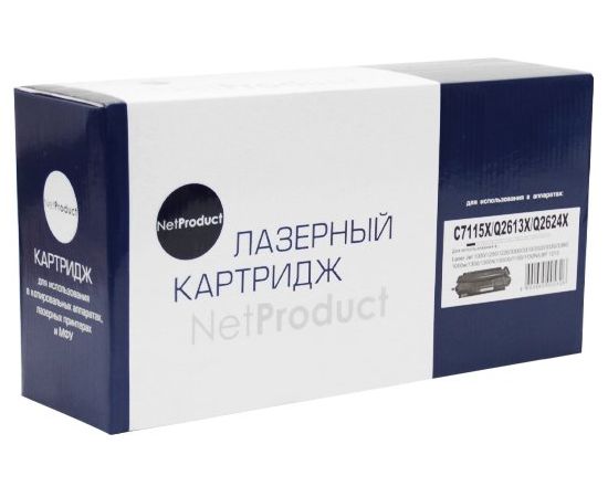  Картридж NetProduct (N-C7115X/Q2613X/Q2624X) для HP LJ 1200/1300/1150, Универсальный, 4K 