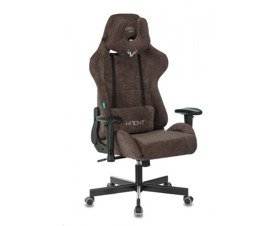  Кресло игровое Бюрократ Viking Knight LT10 Fabric коричневый крестовина металл 