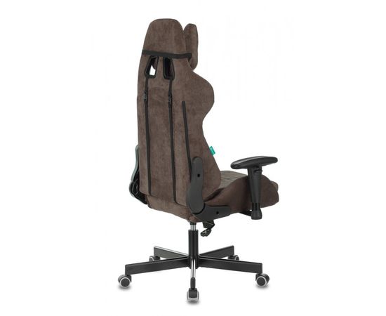  Кресло игровое Бюрократ Viking Knight LT10 Fabric коричневый крестовина металл 