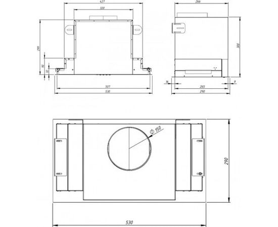  Вытяжка Akpo WK-10 Neva Glass 60 нерж/белый 3022 