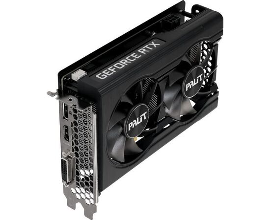  Видеокарта Palit nVidia GeForce RTX 3050 PA-RTX3050 DUAL (NE63050018P1-1070D) PCI-E 4.0 8192Mb 128 GDDR6 1552/14000 HDMIx1 DPx3 HDCP Ret 