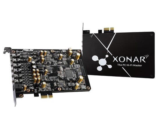  Звуковая карта Asus PCI-E Xonar AE (ESS 9023P) 7.1 Ret 