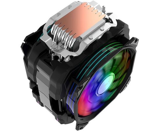  Вентилятор Alseye M120D PLUS/Universal, 200W, Heat pipe 6mm*6, 120mm FAN 700-1900rpm, 73.75CFM, 41.2dBA, 8 LED RTL 