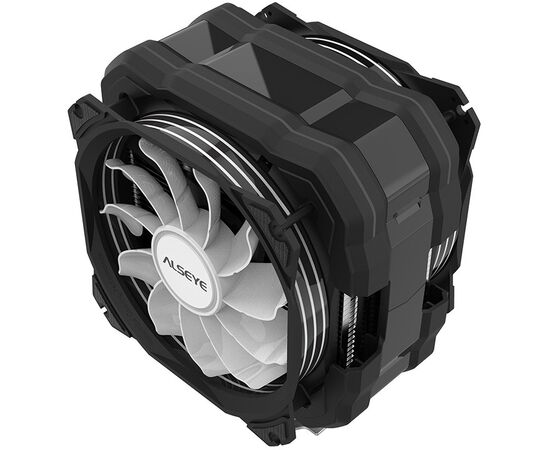  Вентилятор Alseye M120D PLUS/Universal, 200W, Heat pipe 6mm*6, 120mm FAN 700-1900rpm, 73.75CFM, 41.2dBA, 8 LED RTL 