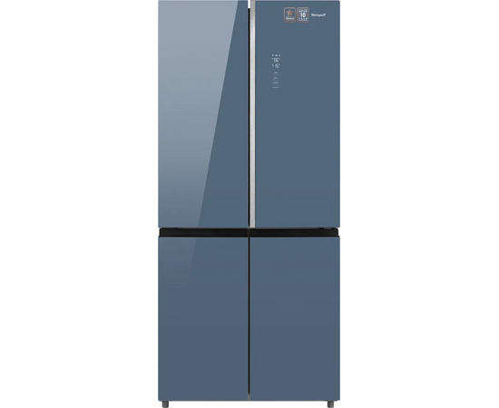  Холодильник Weissgauff WCD 590 NoFrost Inverter Premium Biofresh Blue Glass 