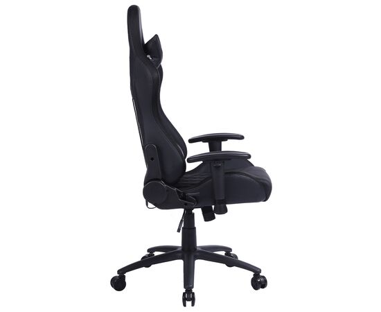  Кресло игровое Cactus CS-CHR-0099BL черный с подголов. 