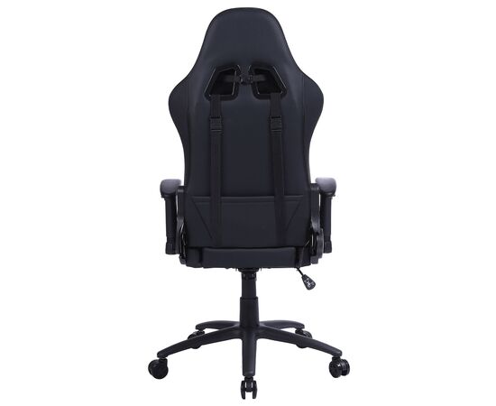  Кресло игровое Cactus CS-CHR-0099BL черный с подголов. 