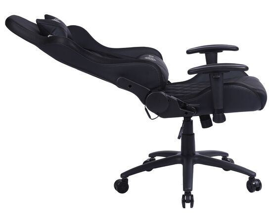  Кресло игровое Cactus CS-CHR-0099BL черный с подголов. 