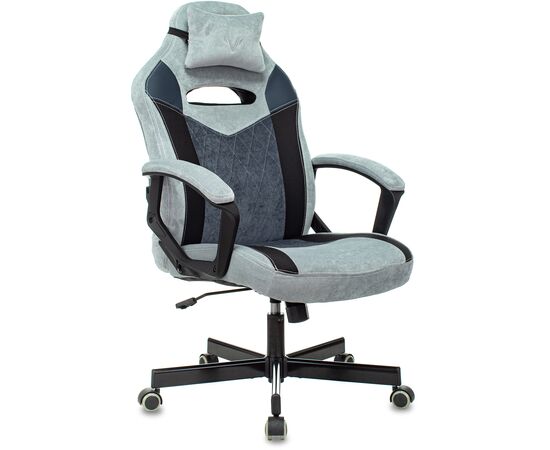  Кресло Zombie Viking 6 Knight BL Fabric синий 