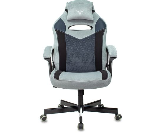  Кресло Zombie Viking 6 Knight BL Fabric синий 
