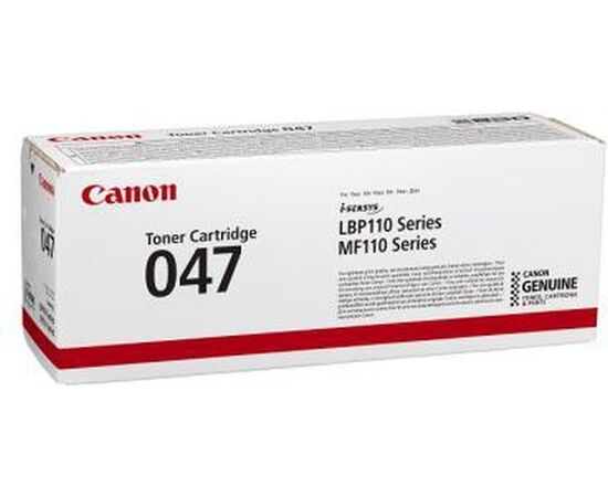  Картридж лазерный Canon 047 2164C002 черный (1600стр.) для Canon LBP112/LBP113W 