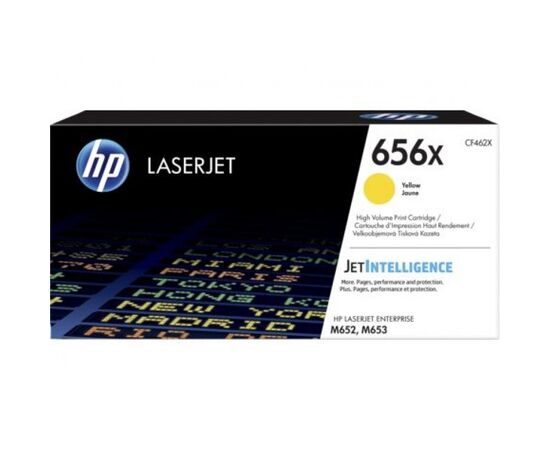  Картридж лазерный HP 656X CF462X желтый (22000стр.) для HP M652/653 