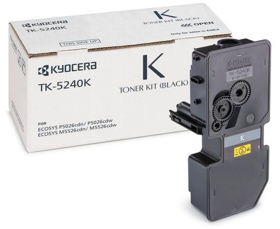  Картридж лазерный Kyocera 1T02R70NL0 TK-5240K черный (4000стр.) для Kyocera P5026cdn/cdw, M5526cdn/cdw 