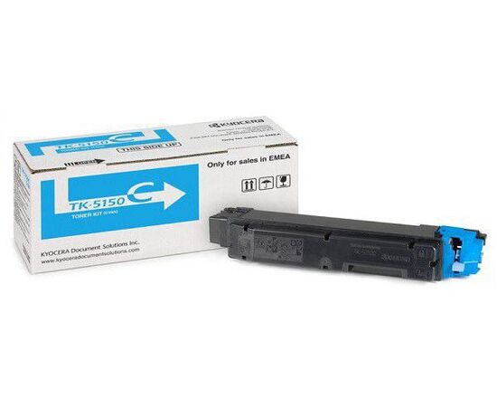  Картридж лазерный Kyocera 1T02NSCNL0 TK-5150C голубой (10000стр.) для Kyocera P6035cdn/M6035cidn/M6535cidn 