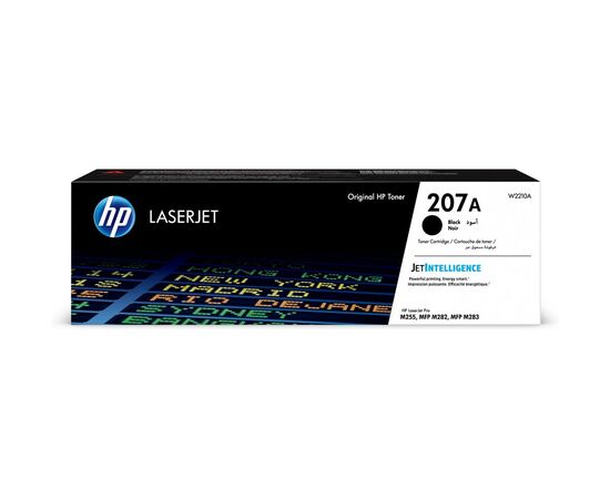  Картридж лазерный HP 207A W2210A черный (1350стр.) для HP M255/MFP M282/M283 