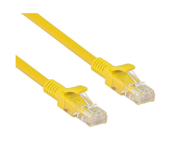  Патч-корд Exegate UTP-RJ45-RJ45-5e-0,5M-YL (EX172880RUS-10) UTP кат.5e, 0.5 м, RJ45-RJ45, желтый, CCA, 10 шт. 