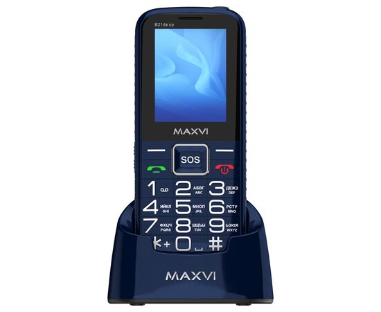  Мобильный телефон MAXVI B21ds up Blue 