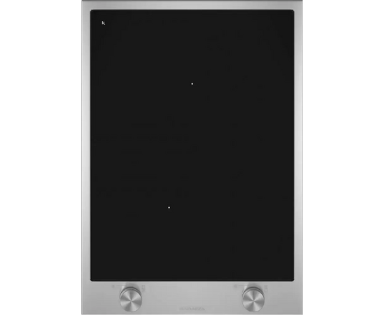  Варочная панель Barazza 1PBF3ID black glass ceramic/satin stainless steel 