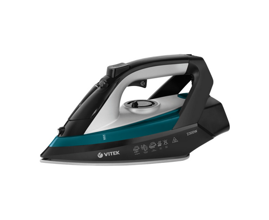  Утюг Vitek VT-8324 2300Вт черный/зеленый 