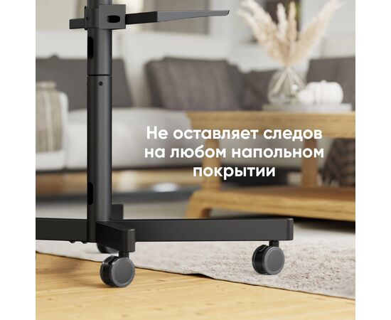 Стойка для телевизора Onkron TS1137 черный 20"-60" макс.45кг напольный мобильный 