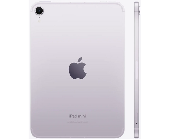  Планшет Apple iPad mini 2024 Wi-Fi+Cellular A2995 (MXPY3ZP/A) 8/256 GB 8.3" A17 Pro 5G, 2266 x 1488, iOS, фиолетовый 