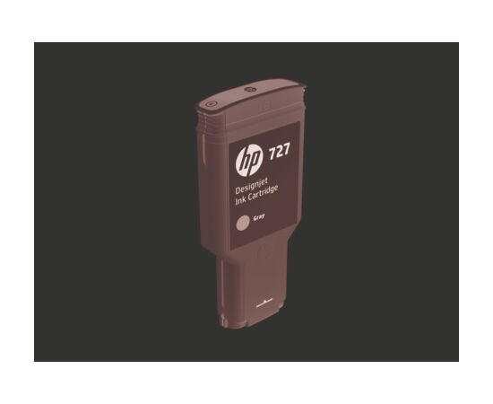  Картридж струйный HP 727 F9J80A серый (300мл) для HP DJ T1500/T1530/T2500/T2530/T920/T930 