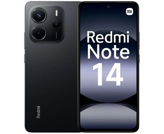  Смартфон Xiaomi Redmi Note 14 8/256Gb Midnight Black РСТ 