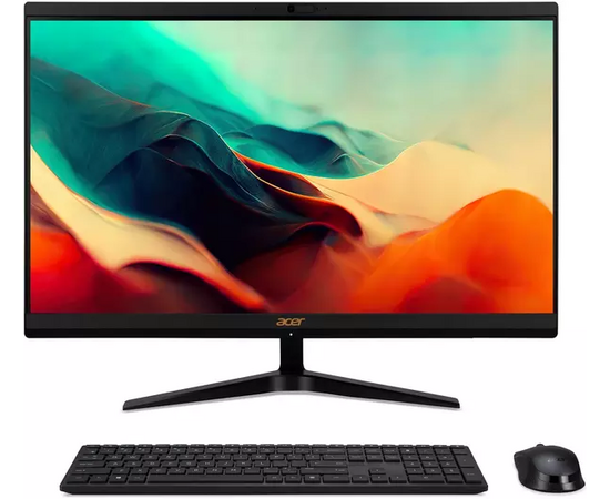  Моноблок Acer Aspire C24-1800 (DQ.BKLCD.006) 23.8" Full HD i3 1315U (1.2) 16Gb SSD512Gb UHDG CR Eshell GbitEth WiFi 65W клав. мышь черный 