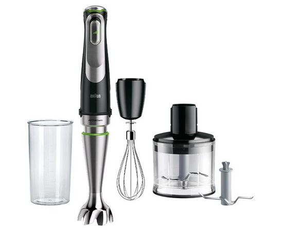  Блендер Braun MQ9135XI черный/серебристый 