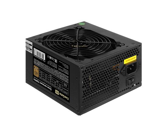  Блок питания Exegate 750PPH-OEM EX292343RUS-OEM 750W 80 Plus Bronze (ATX, APFC, КПД 89проц. (80 Plus Bronze), 12cm fan, 24pin, 2x(4+4)pin) 