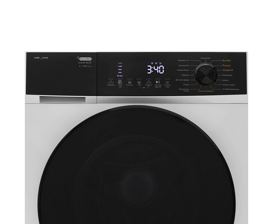  Стиральная машина KRONA Rhene Max White 1400 9K WM 