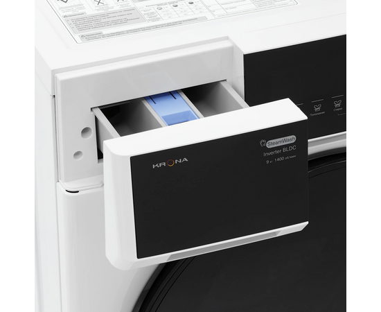 Стиральная машина KRONA Rhene Max White 1400 9K WM 