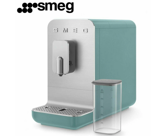  Кофемашина автоматическая SMEG BCC13EGMEU изумрудно-зелена матовая 