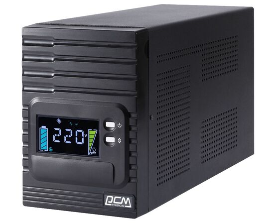  ИБП Powercom Smart King Pro+ SPT-1500-II LCD 1200Вт 1500ВА черный 