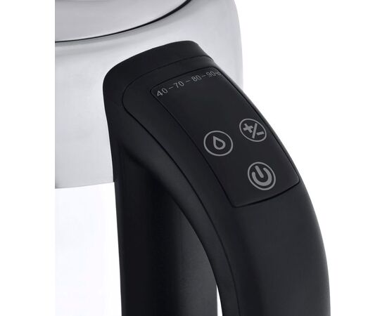  Чайник электрический Starwind SKG5213 1.7л. 2200Вт черный/серебристый (корпус: стекло) 