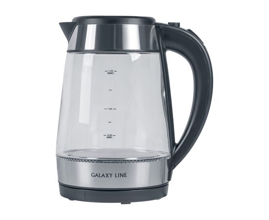  Чайник Galaxy LINE GL 0558 стекло, 2200Вт, объем 1,7 л 