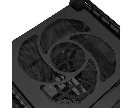  Корпус SilverStone SST-LD03B-AF TO-LD03-BK-GLASS AND AIR FLOW VENT-SST  (810256) 