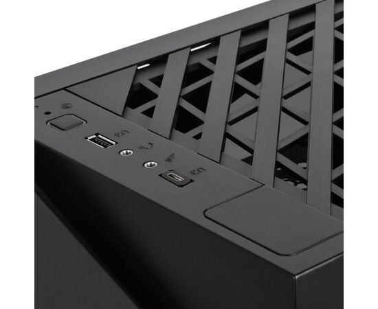  Корпус SilverStone SST-LD03B-AF TO-LD03-BK-GLASS AND AIR FLOW VENT-SST  (810256) 