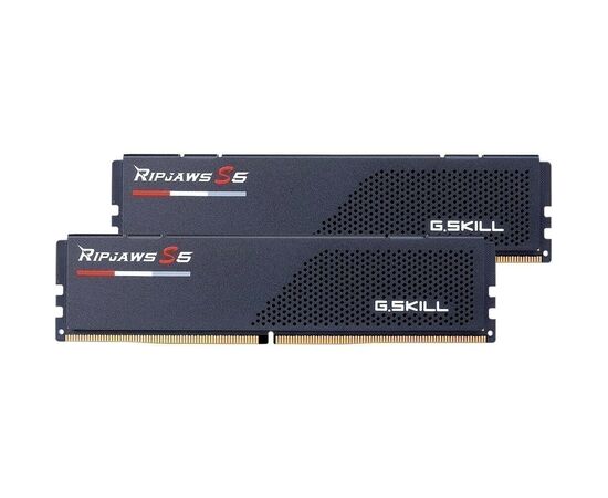  ОЗУ G.SKILL Ripjaws S5 32GB (F5-6400J3239G16GX2-RS5K) (2x16GB) DDR5 6400MHz CL32 (32-39-39-102) 1.4V / Black 