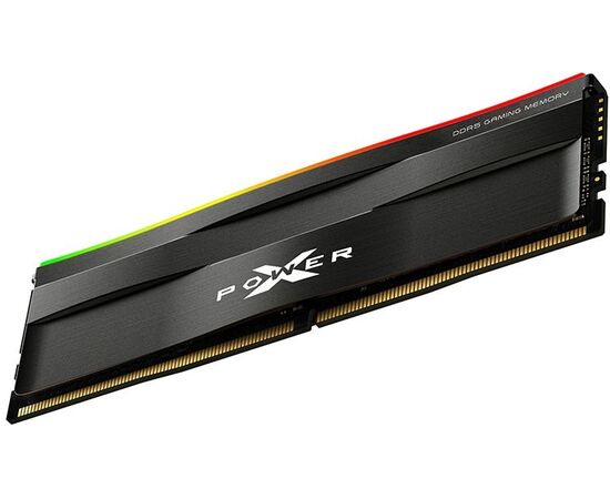  ОЗУ Silicon Power Xpower Zenith RGB SP032GXLWU60AFSF DDR5 32GB 6000MHz RTL Gaming PC5-48000 CL30 DIMM 288-pin 1.35В kit single rank с радиатором Re 