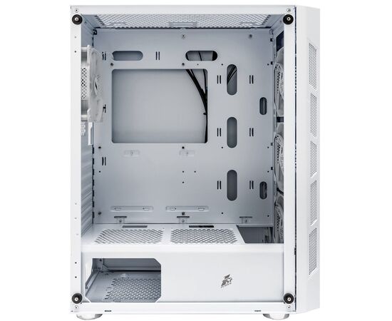  Корпус 1STPLAYER Firebase XP White (XP-WH-4F1-W) / ATX / 4x120mm LED fans 