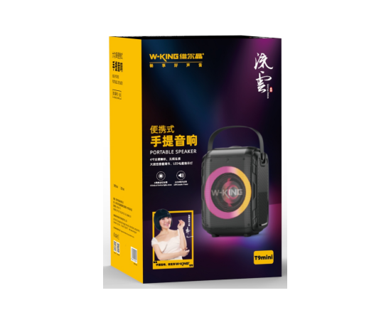  Портативная колонка W-King T9 MINI (черный) 