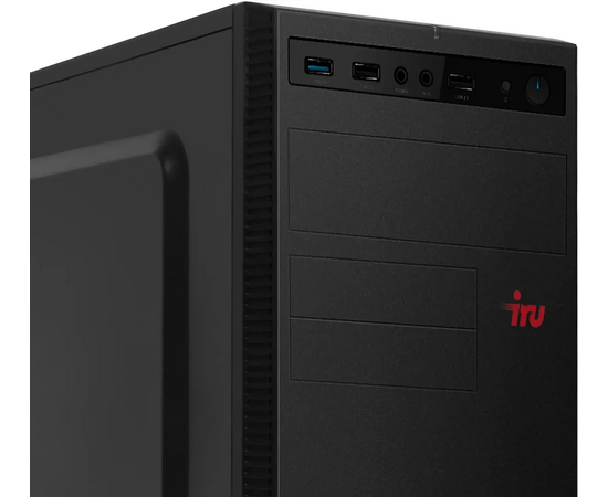  ПК IRU Home 310H6SE (2079980) MT PG G7400 (3.7) 8Gb SSD256Gb UHDG 710 FreeDOS GbitEth 400W черный 